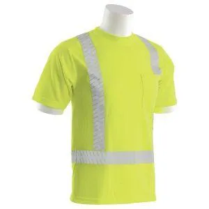 9006SEG Class 2 Short-Sleeve T-Shirt with Segmented Reflective Tape