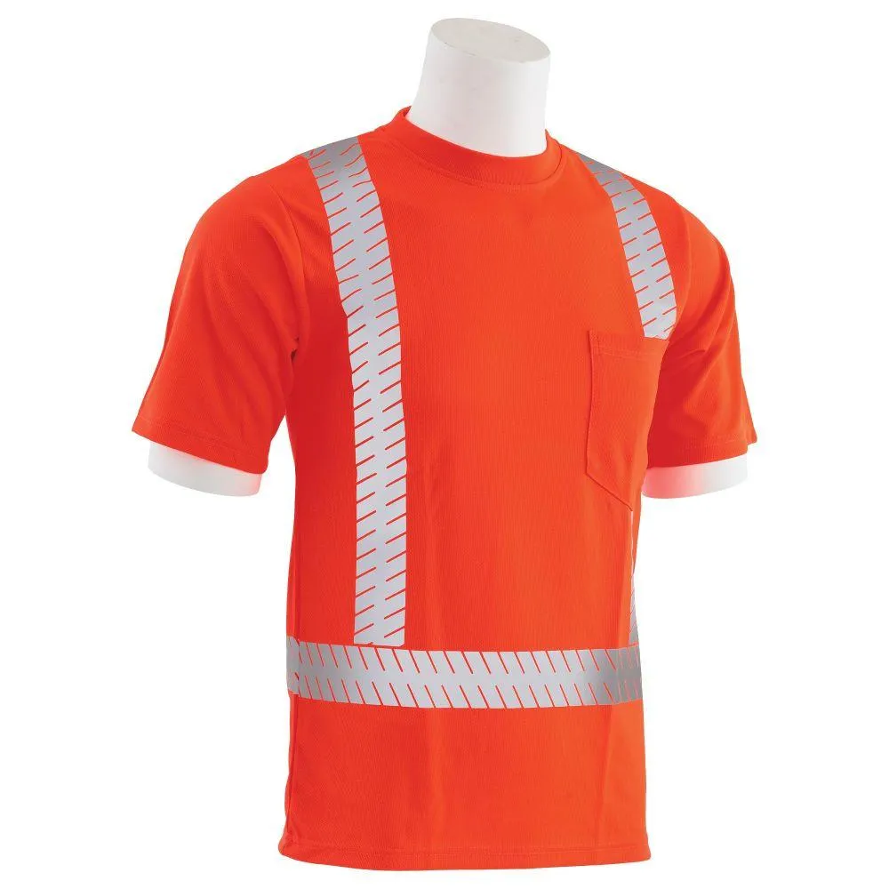 9006SEG Class 2 Short-Sleeve T-Shirt with Segmented Reflective Tape