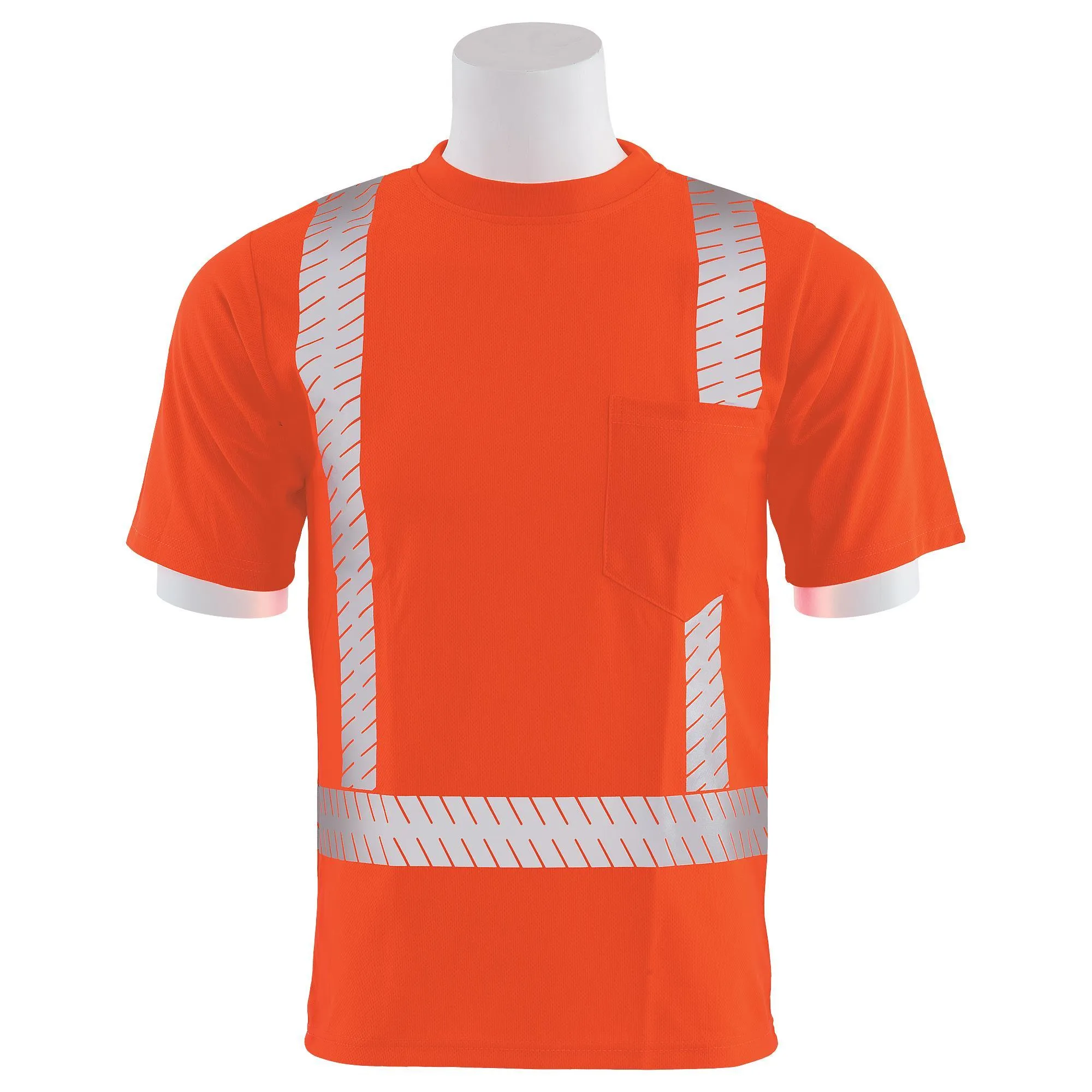 9006SEG Class 2 Short-Sleeve T-Shirt with Segmented Reflective Tape