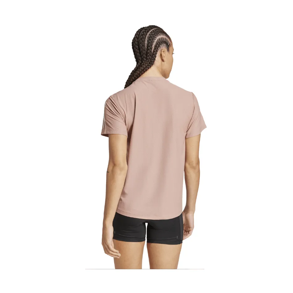 Adidas Women's Own The Run Tee in Warm Clay SS25