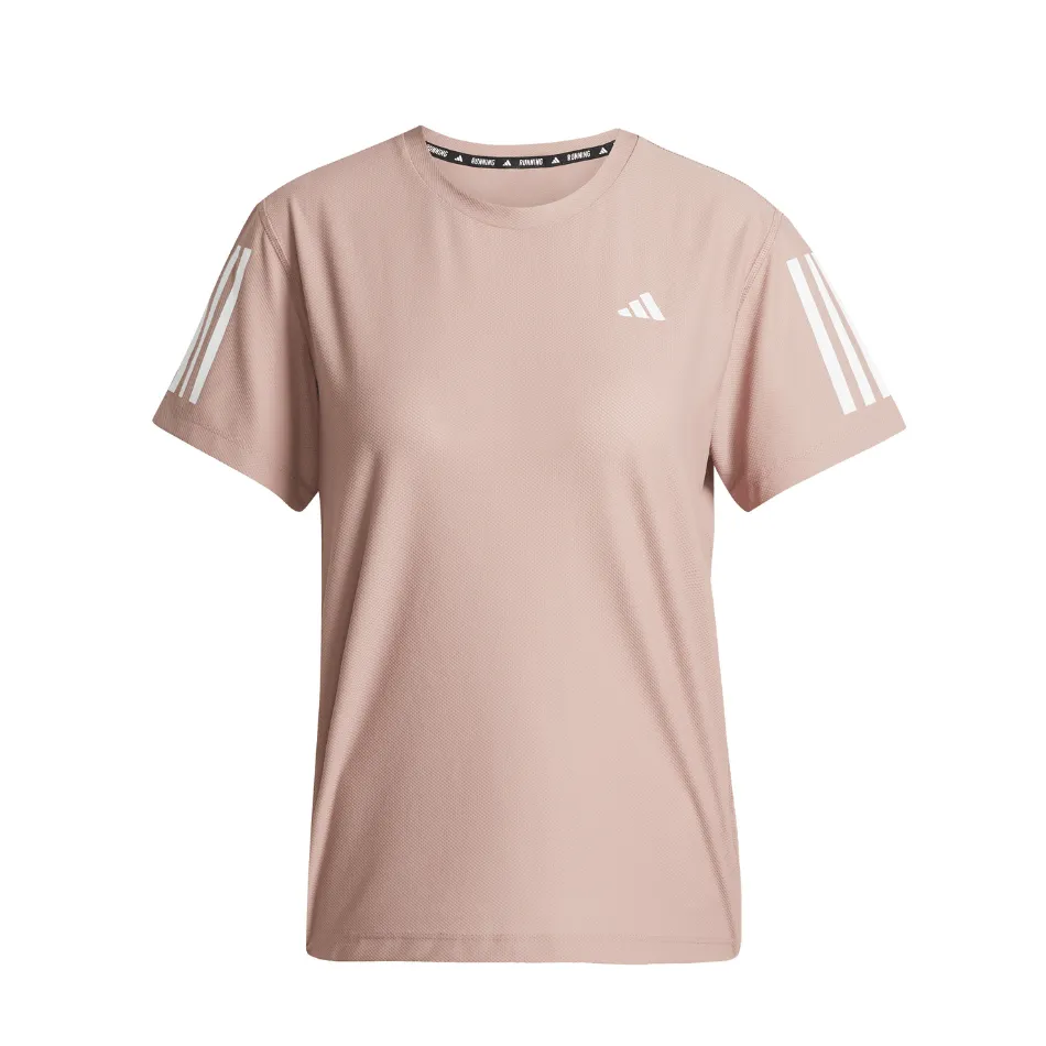 Adidas Women's Own The Run Tee in Warm Clay SS25