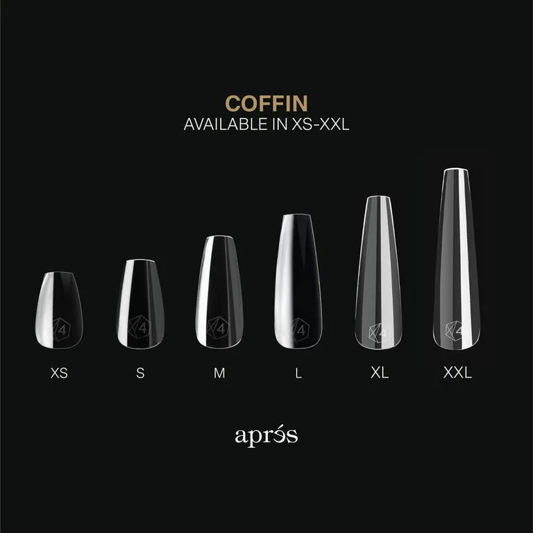 Apres Gel-X Tips 2.0 (420pc) - Sculpted Extra Long Coffin