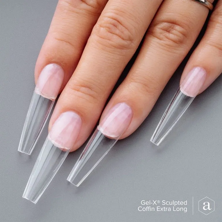 Apres Gel-X Tips 2.0 (420pc) - Sculpted Extra Long Coffin