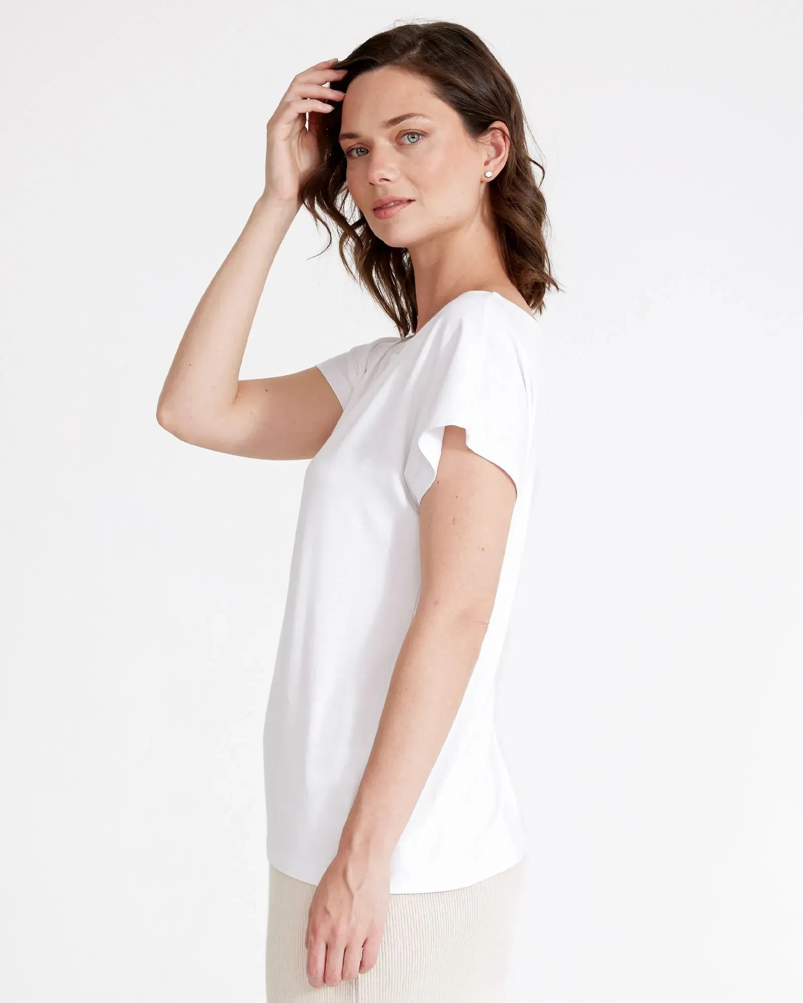 Asta Capsleeve - White