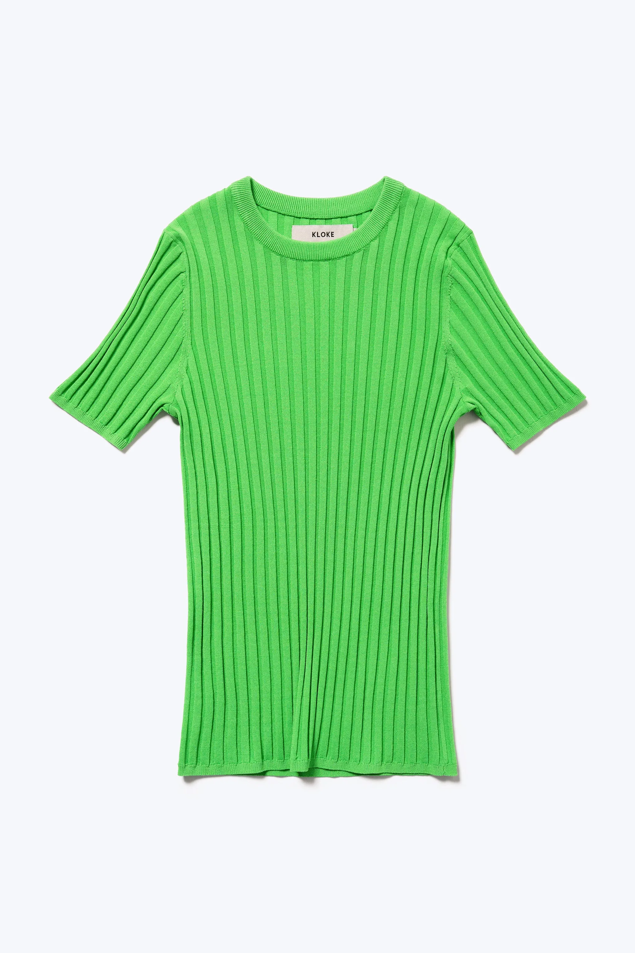 Astray Rib Tee Kelly Green