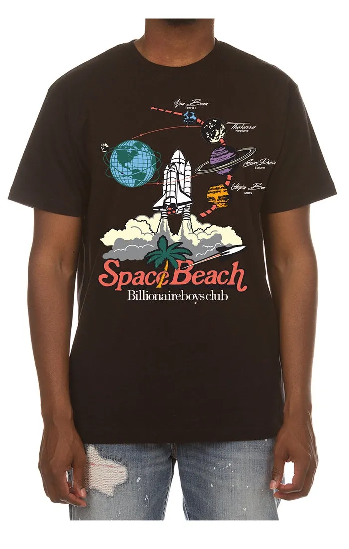 BBC Black BB Space Beach SS Tee (841-7208)