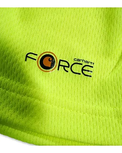 Carhartt 100493 Men's High-Visibility Force Relaxed Fit Lightweight Color Enhanced Short-Sleeve Pocket T-Shirt