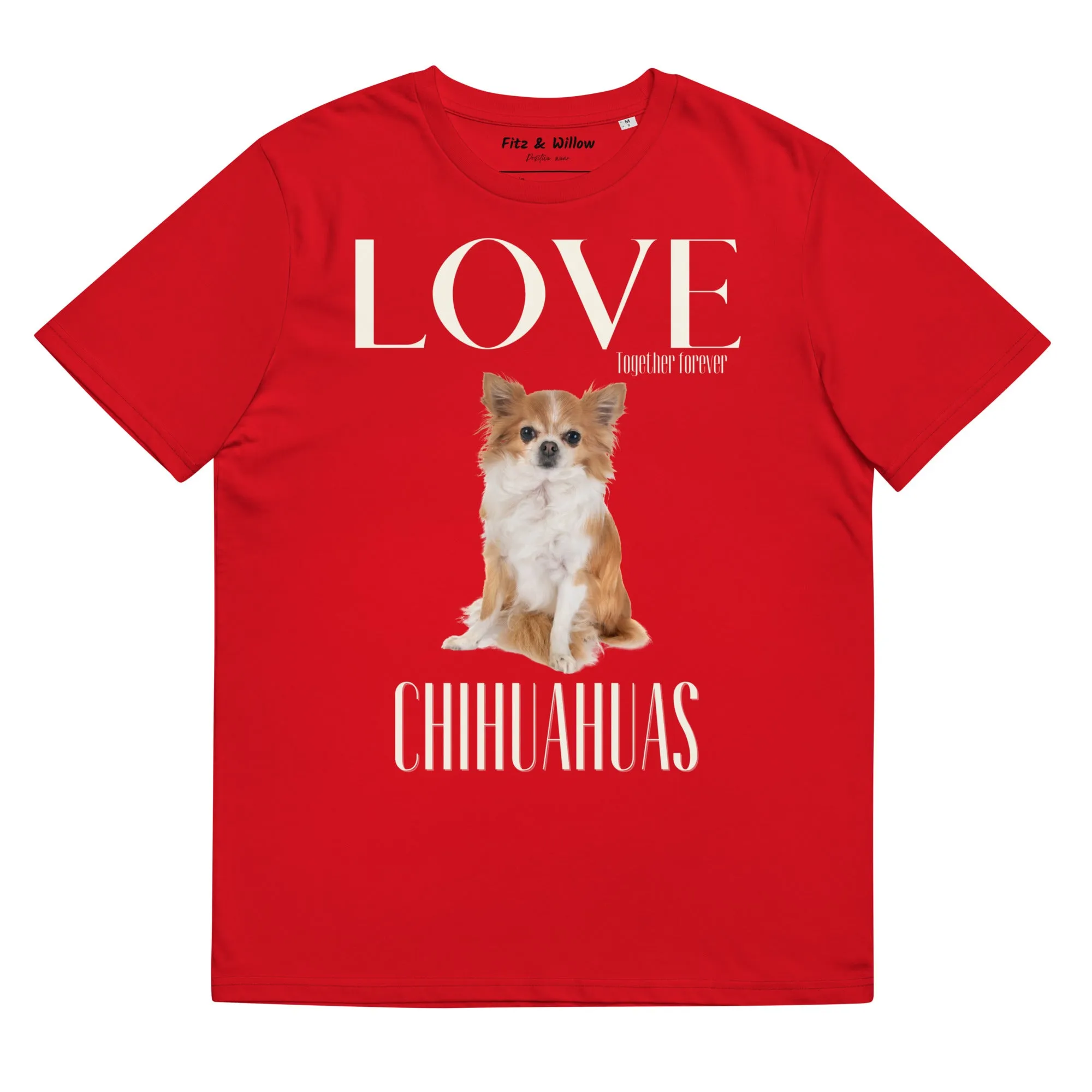 Chihuahua lovers, organic cotton t-shirt
