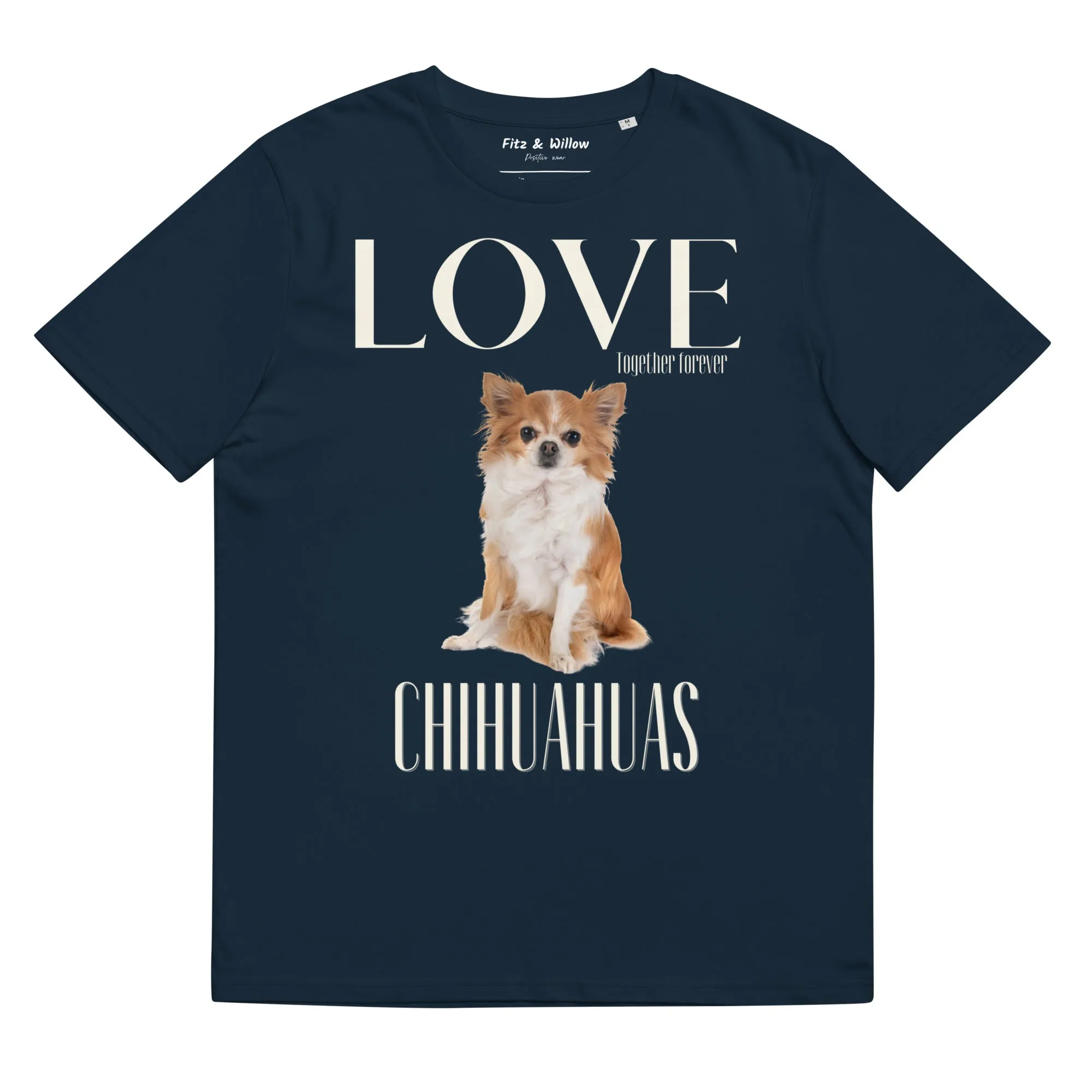 Chihuahua lovers, organic cotton t-shirt