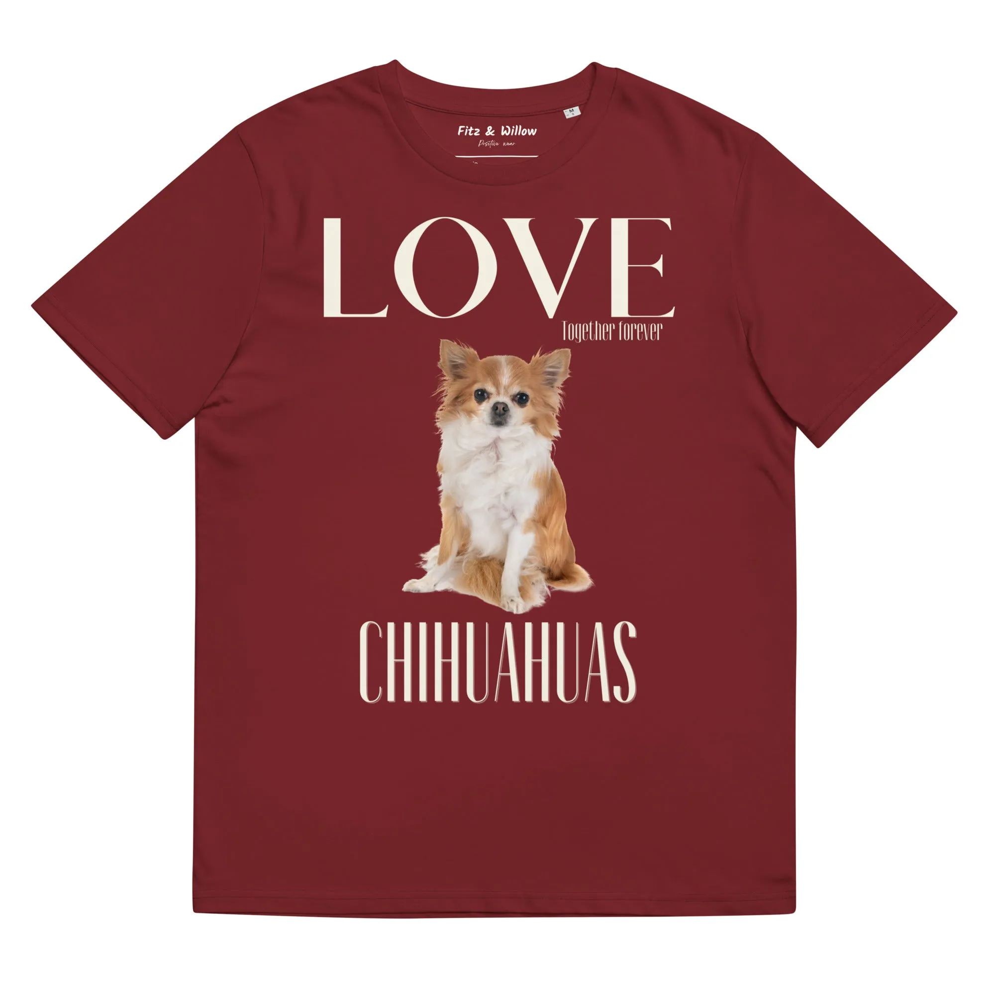 Chihuahua lovers, organic cotton t-shirt