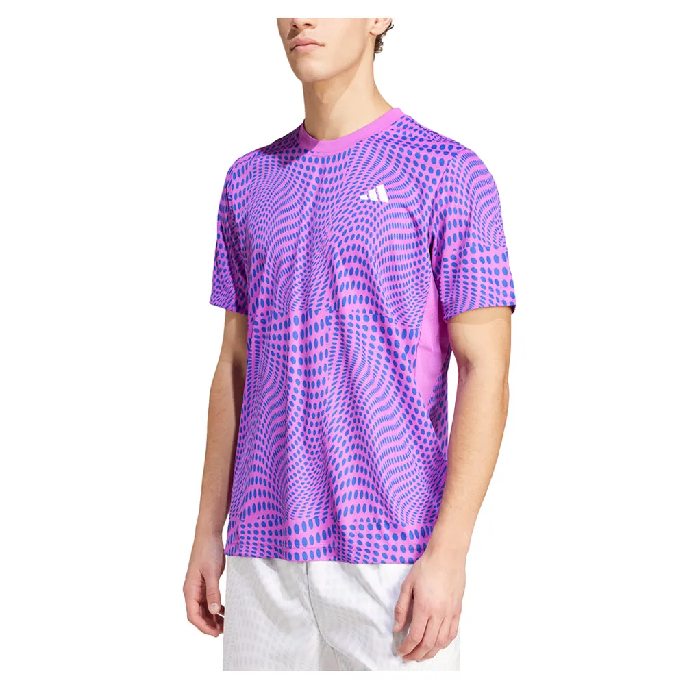 Club Graphic Crew Neck Short Sleeve T-Shirt