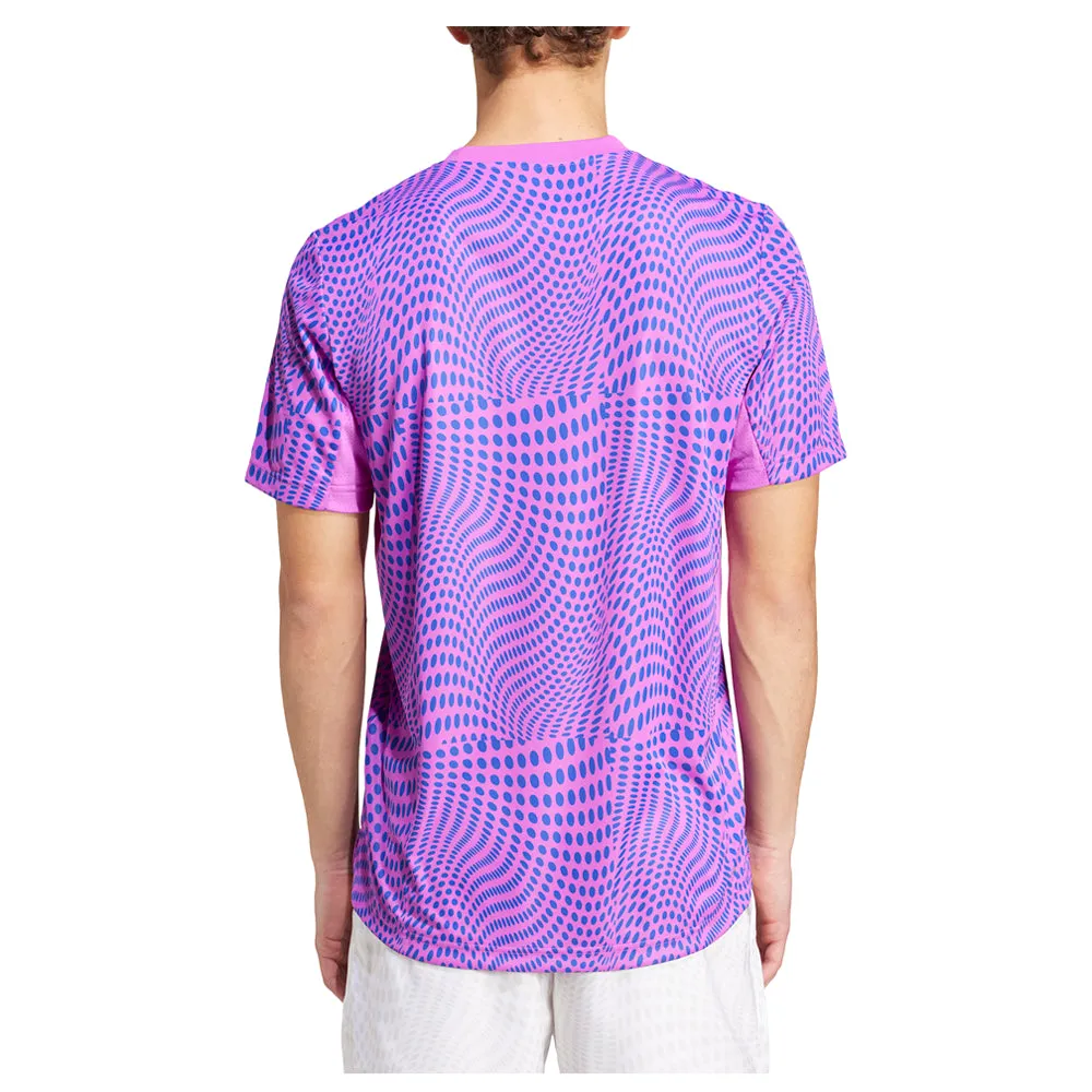 Club Graphic Crew Neck Short Sleeve T-Shirt