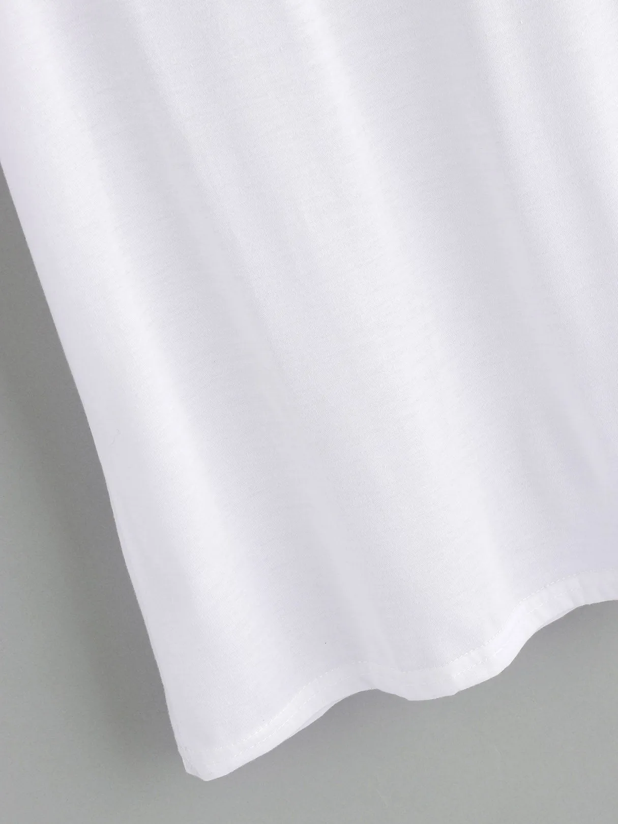 Custom Crew Neck Printed Short Sleeve White T-Shirt