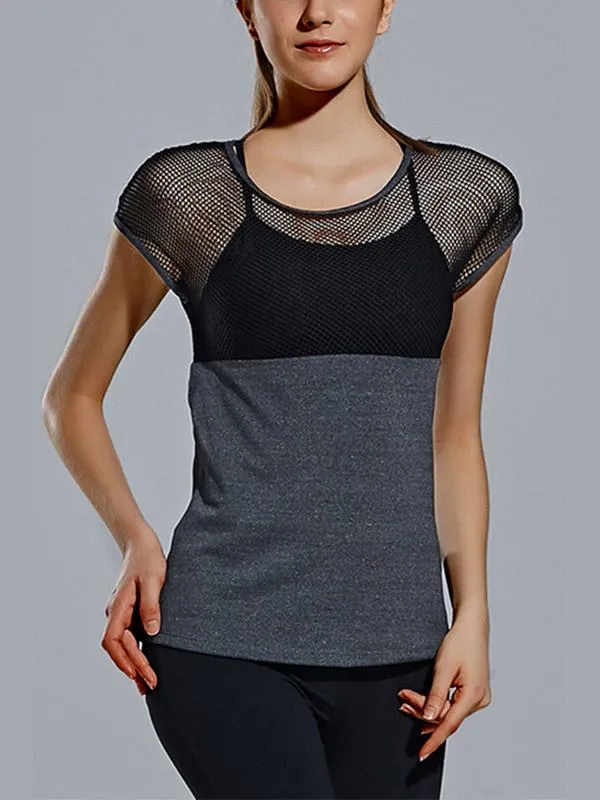 Custom Round Neck Hollow Short Sleeve T-Shirts