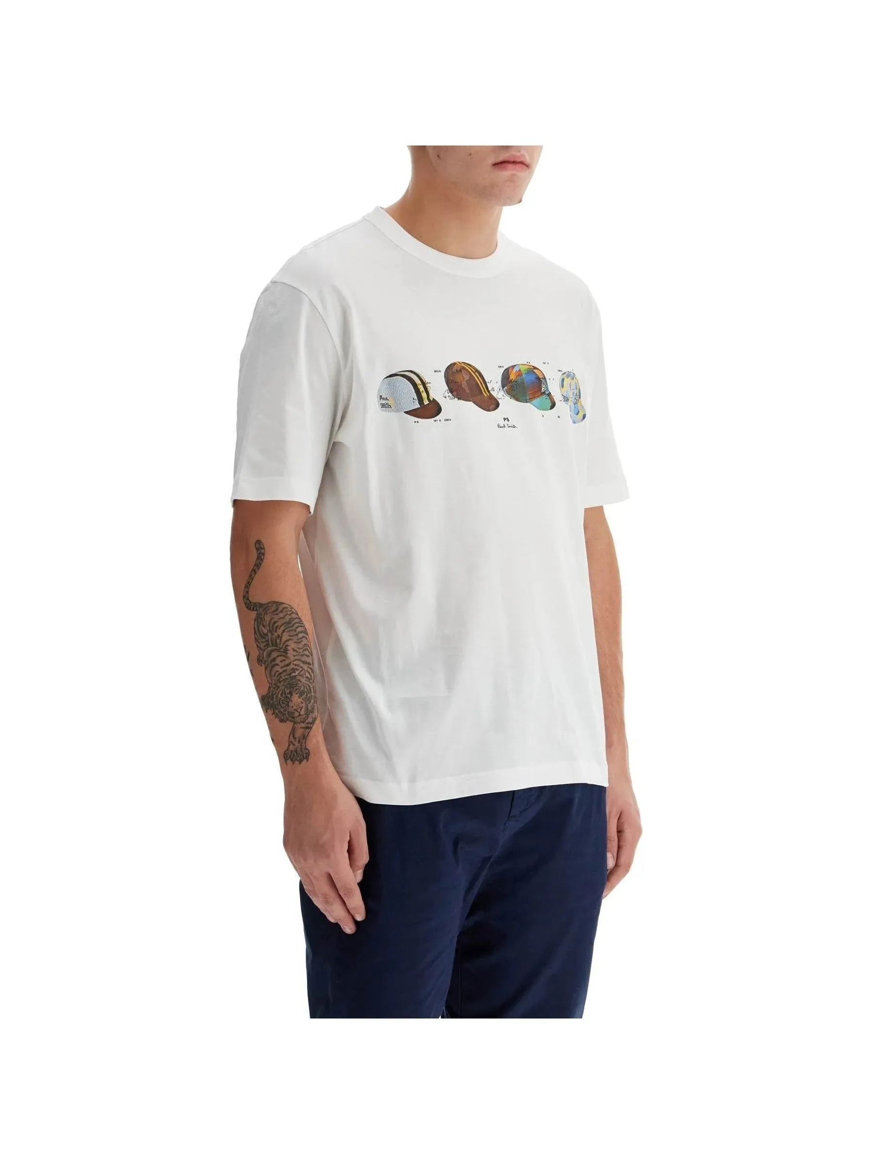 Cycling Caps Graphic Tee
