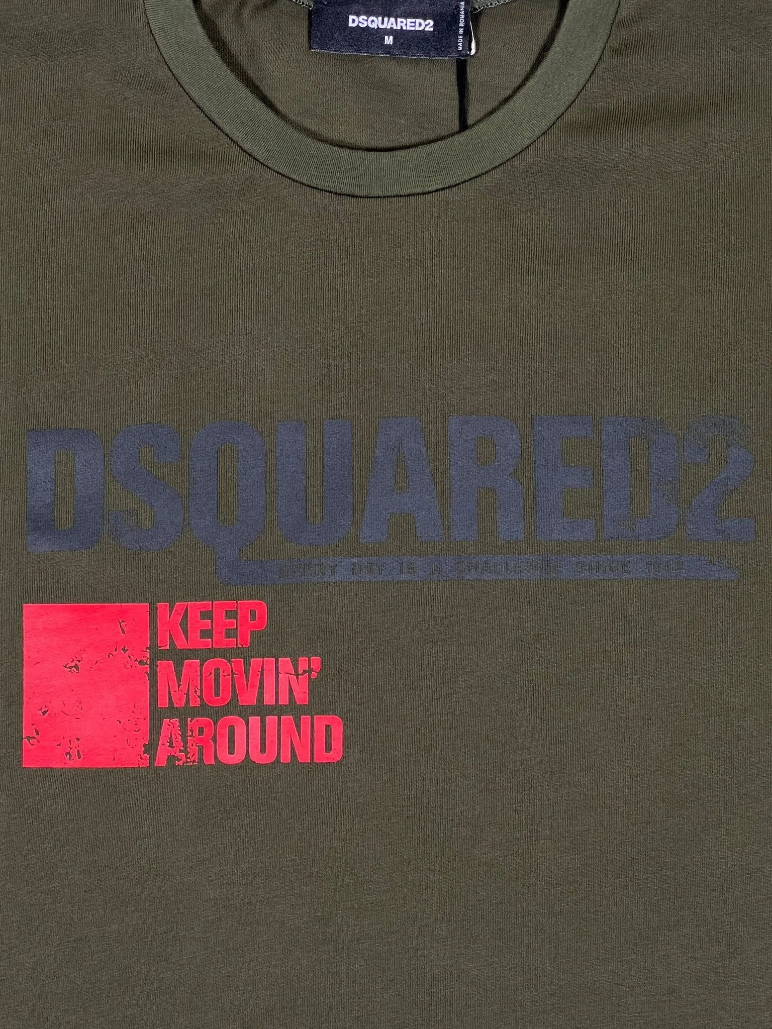 Dsquared2 S71Gd1462 Cool Fit Tee Green