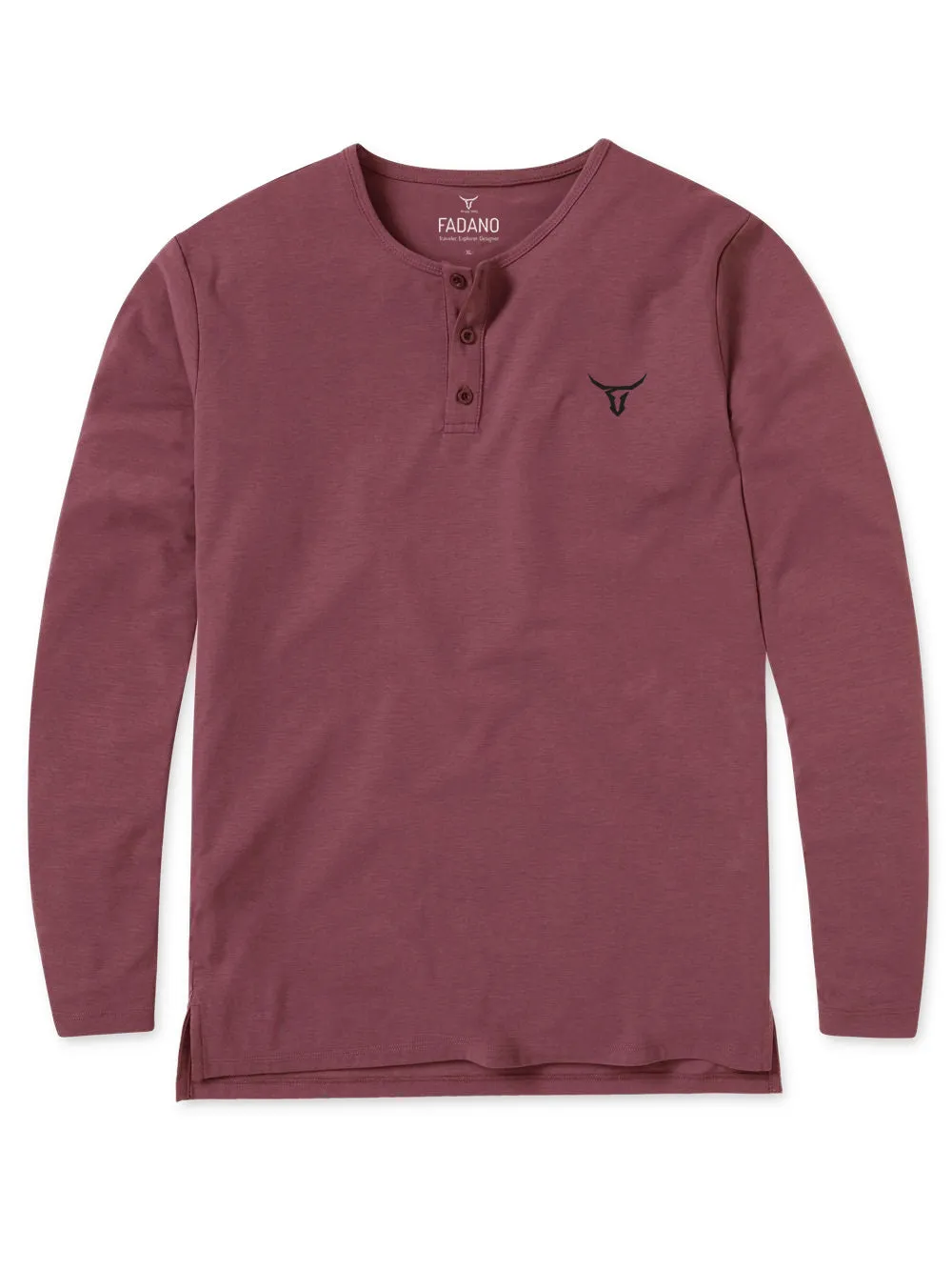 Fadano - Henley L/S - Plum
