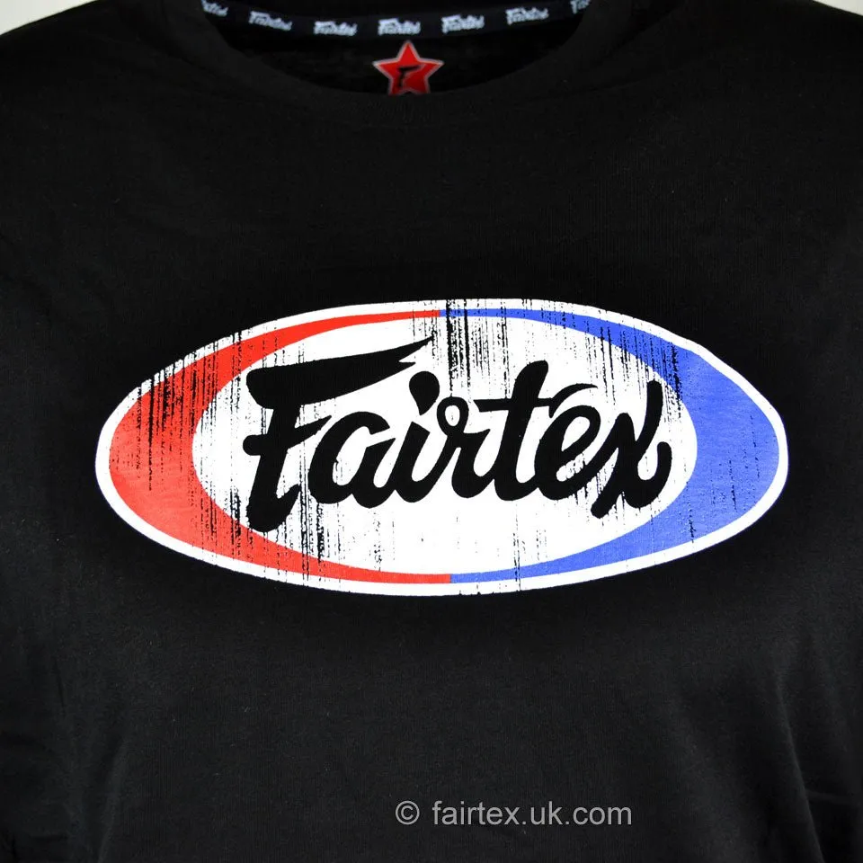 Fairtex TS4 Vintage T-Shirt - Black