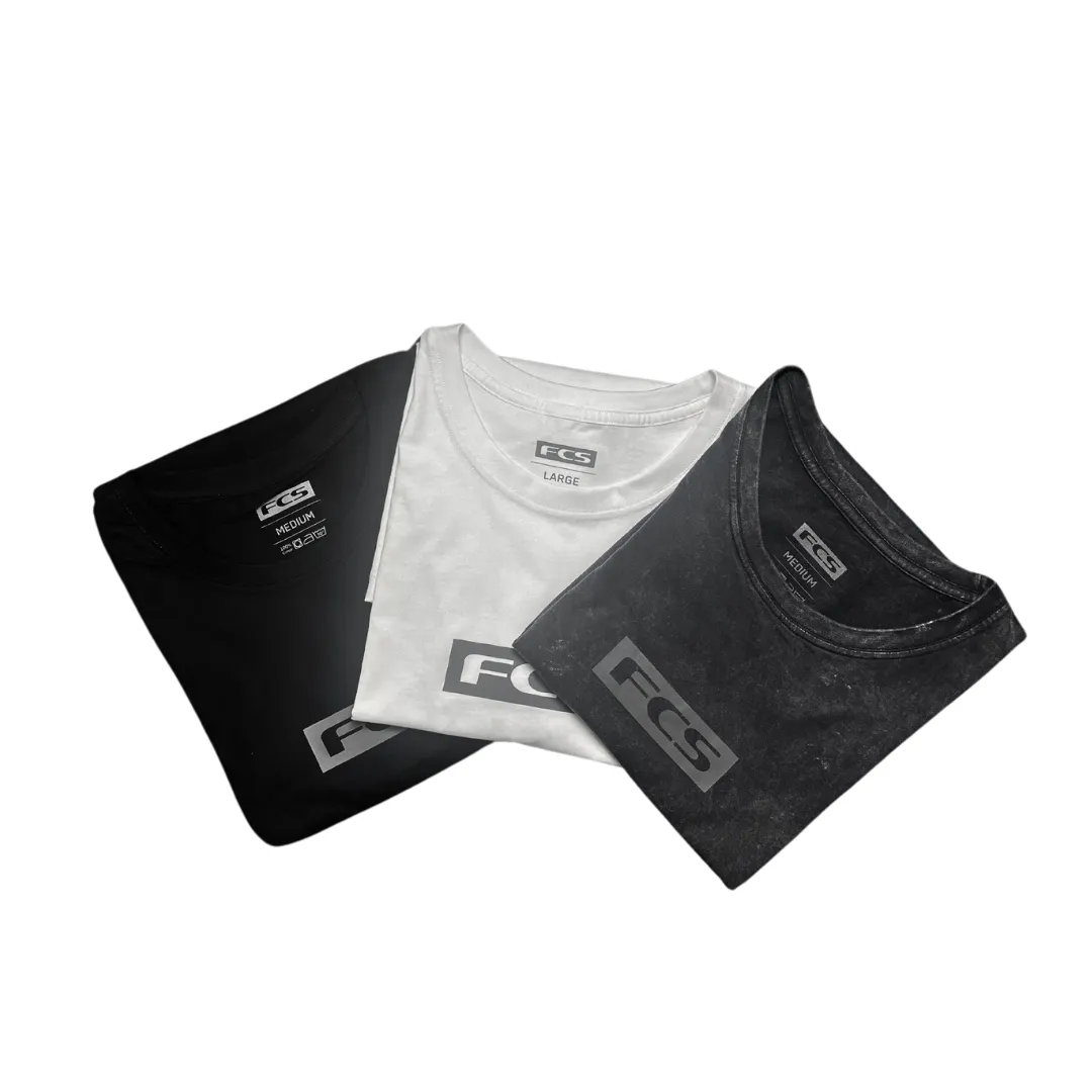 FCS T-Shirt Heart  - Man Stone Grey