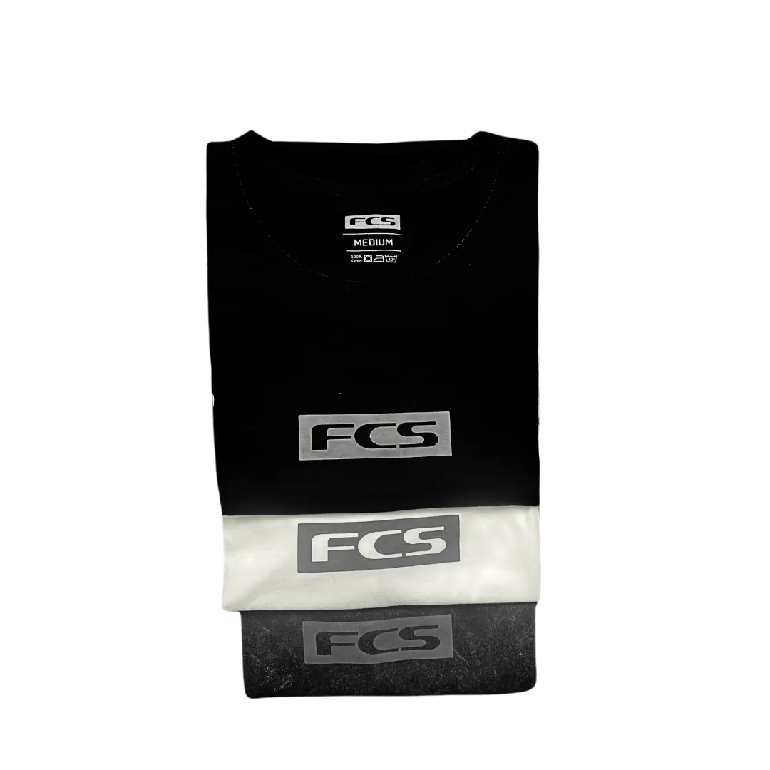 FCS T-Shirt Heart  - Man Stone Grey
