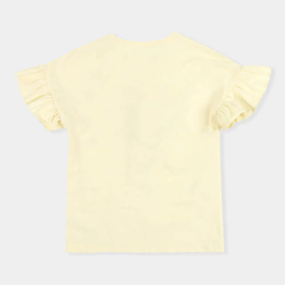 Girls T-Shirt Feeling Happy Today