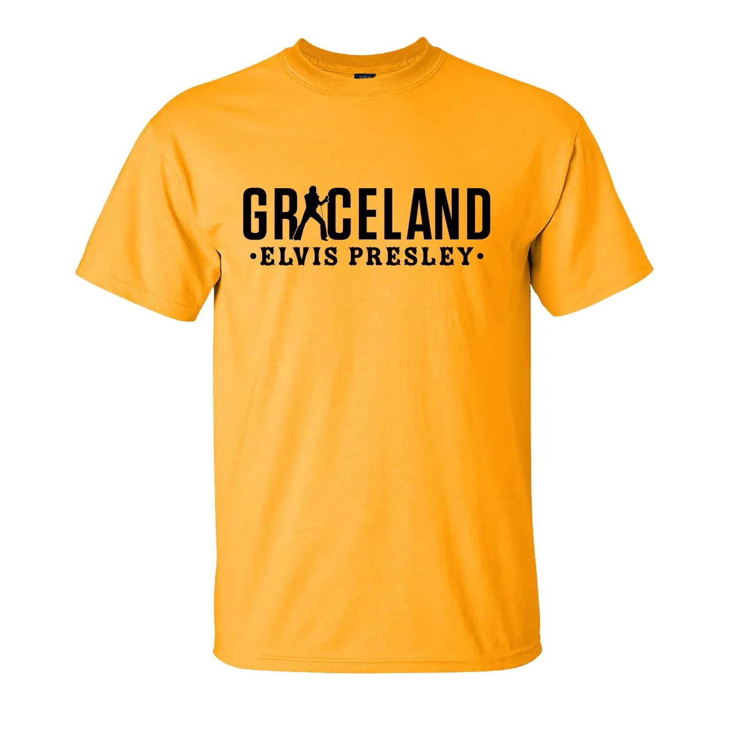 Graceland Silhouette Elvis Presley T-Shirt