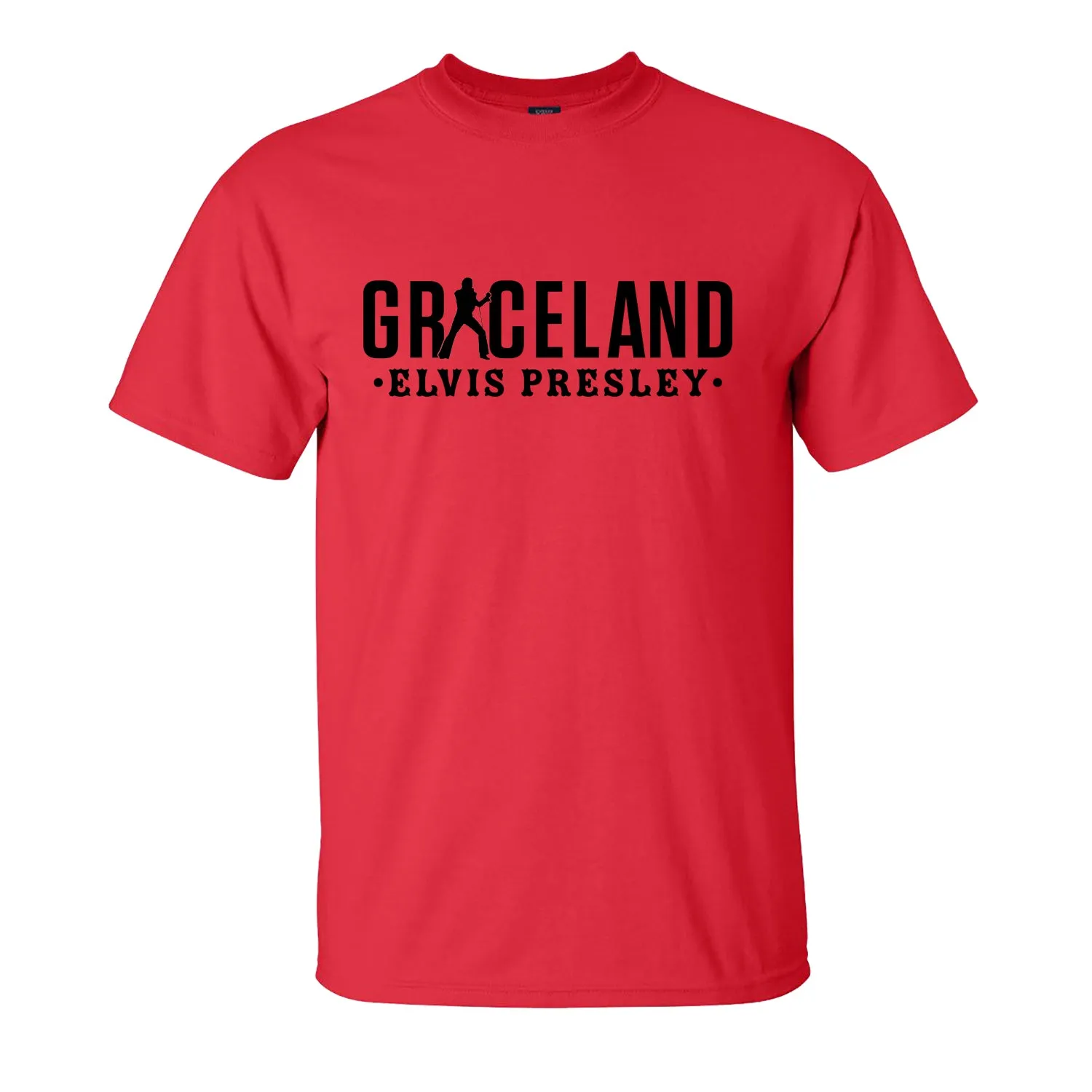 Graceland Silhouette Elvis Presley T-Shirt