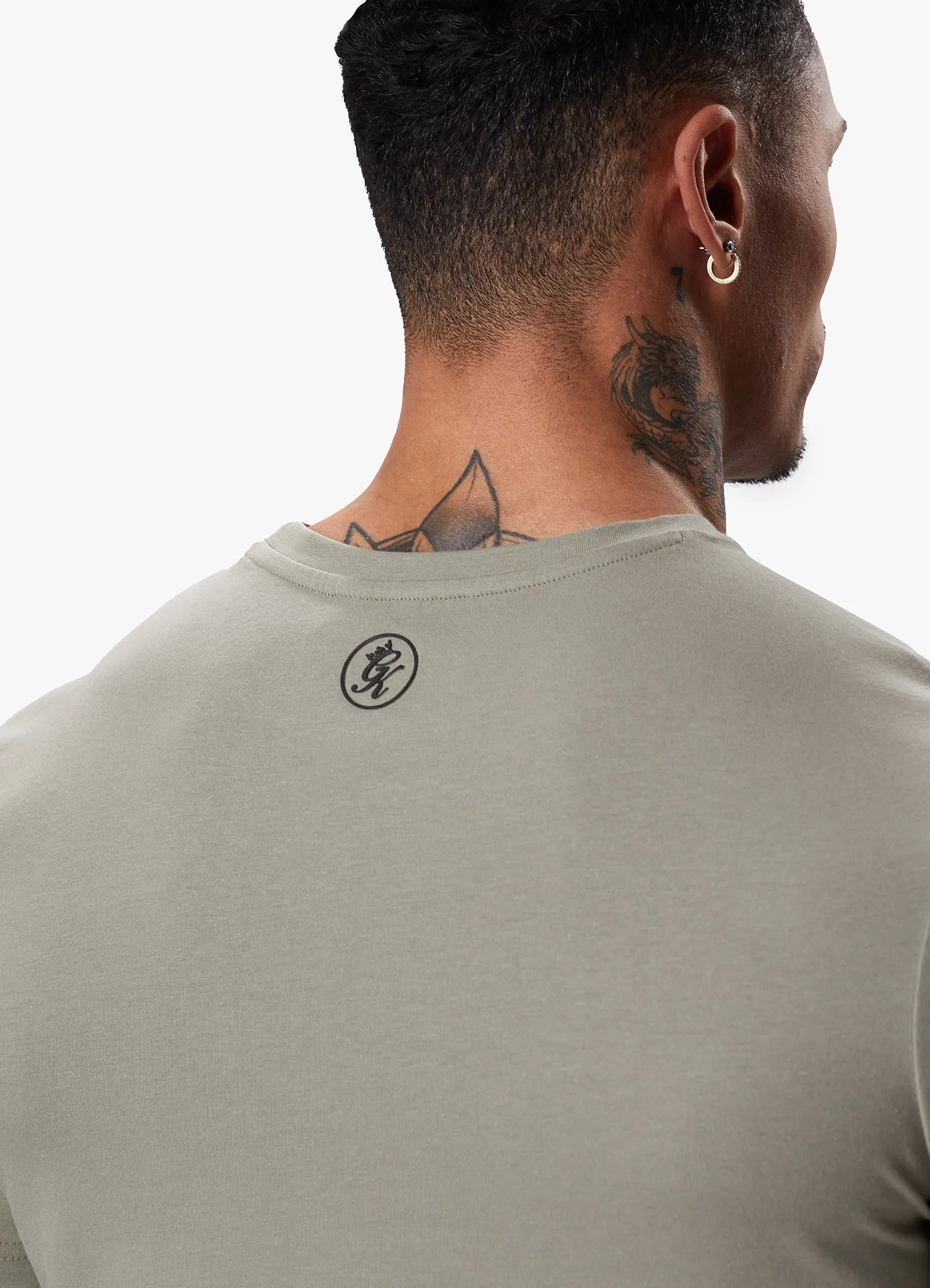 Gym King Pro Logo Tee v2 - Khaki