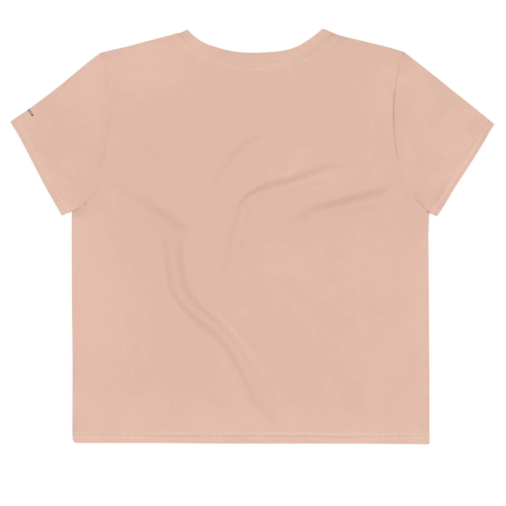 Humble Sportswear™ Blush Pink Crop T-Shirt