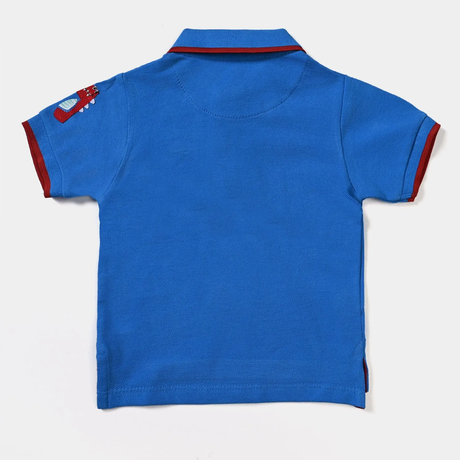 Infant Boys Cotton PK Polo Roar-B.Blue