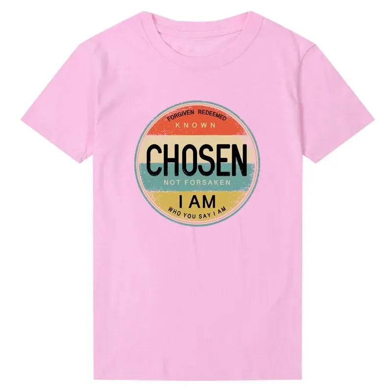JuliaFashion - 2024 Retro Chosen Christian Tee