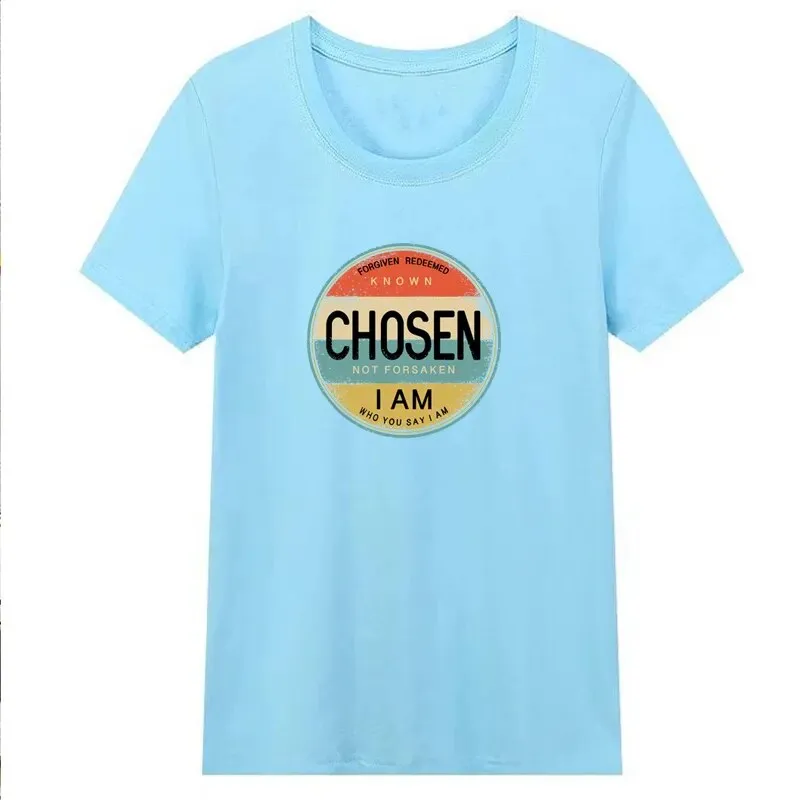 JuliaFashion - 2024 Retro Chosen Christian Tee