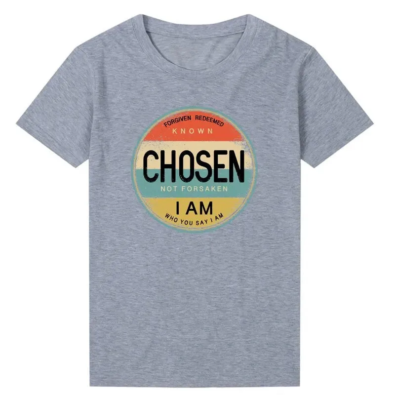JuliaFashion - 2024 Retro Chosen Christian Tee