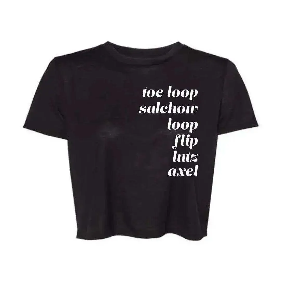 Jumps Flowy Crop Tee