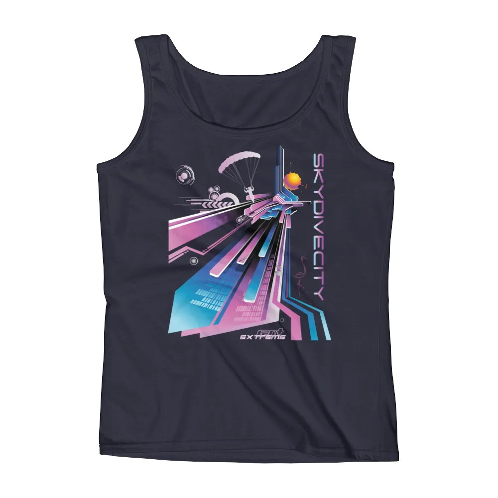 Ladies' Tank - Skydive City - Flamingo