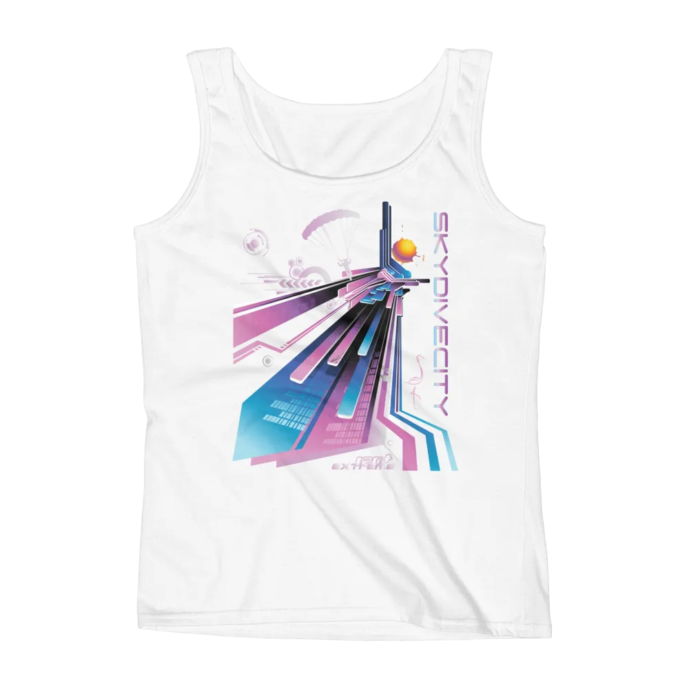 Ladies' Tank - Skydive City - Flamingo