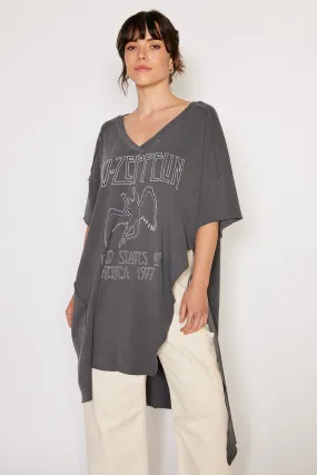 Led Zeppelin 1977 Tunic Top:  People Of Leisure