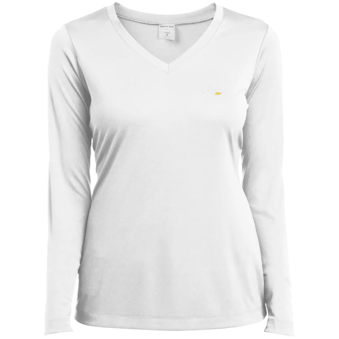 LST353LS Ladies’ Long Sleeve Performance V-Neck Tee