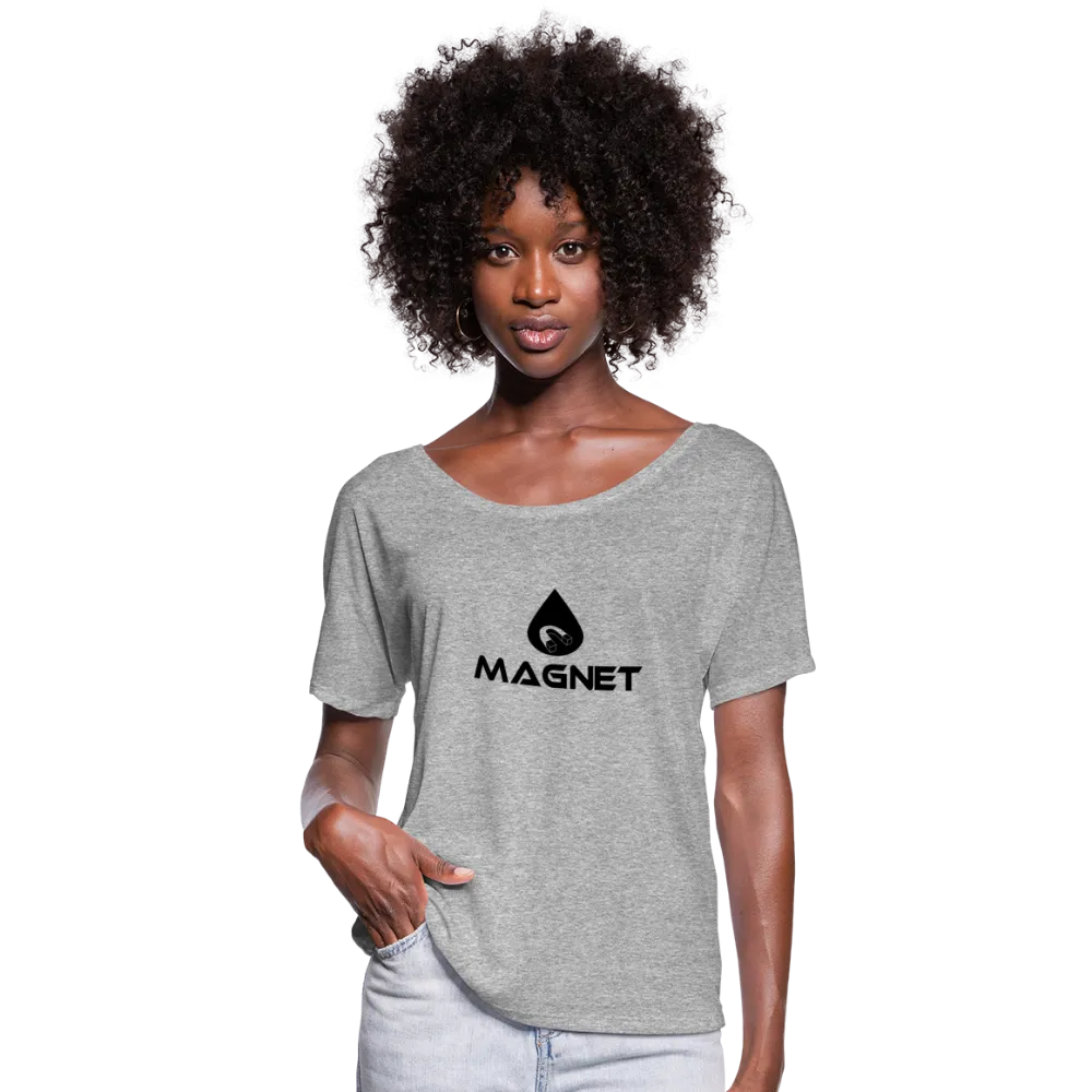 Magnet Drip Women’s Flowy T-Shirt