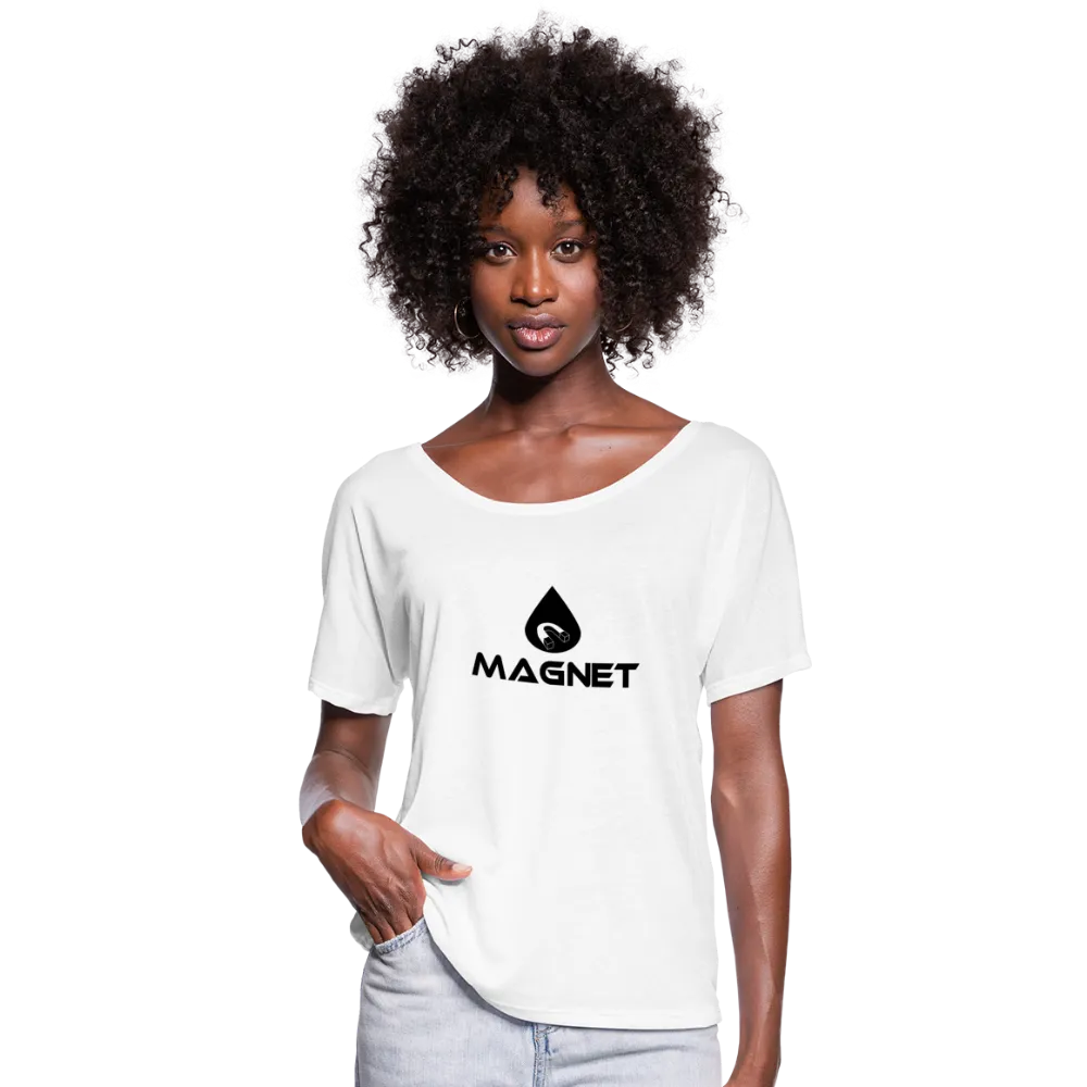 Magnet Drip Women’s Flowy T-Shirt