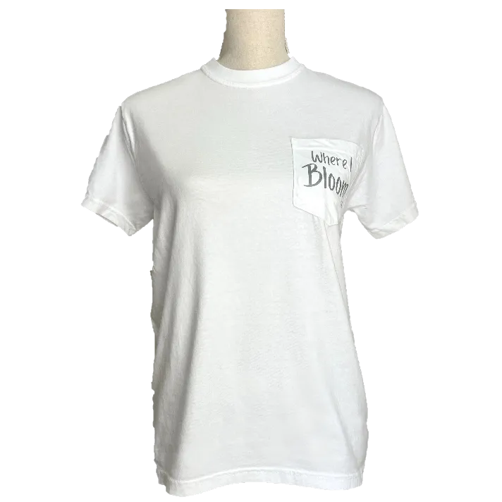 Mississippi Themed Comfort Colors Tshirt - "Where I Bloom" Collection