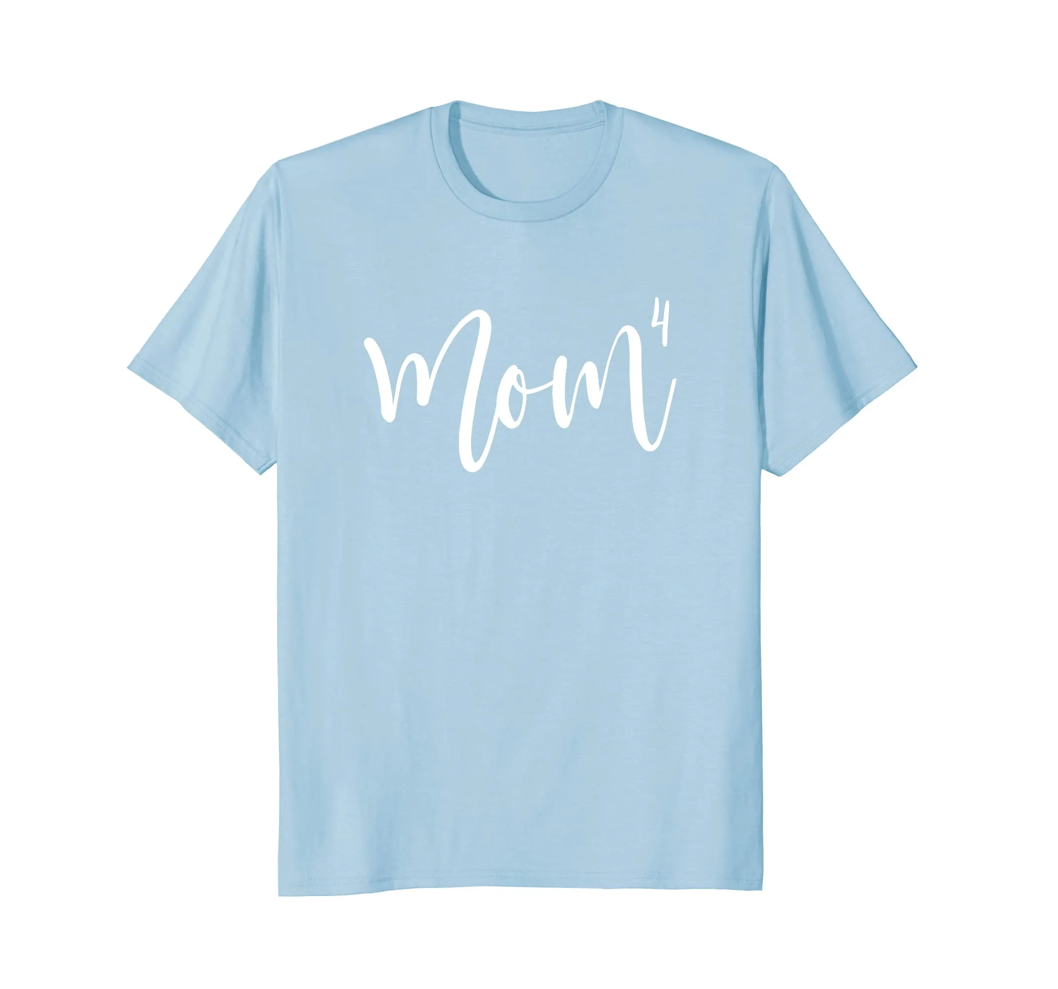 Mom4 Shirt | Mom To The 4th Power T-Shirt for Mother of 4
