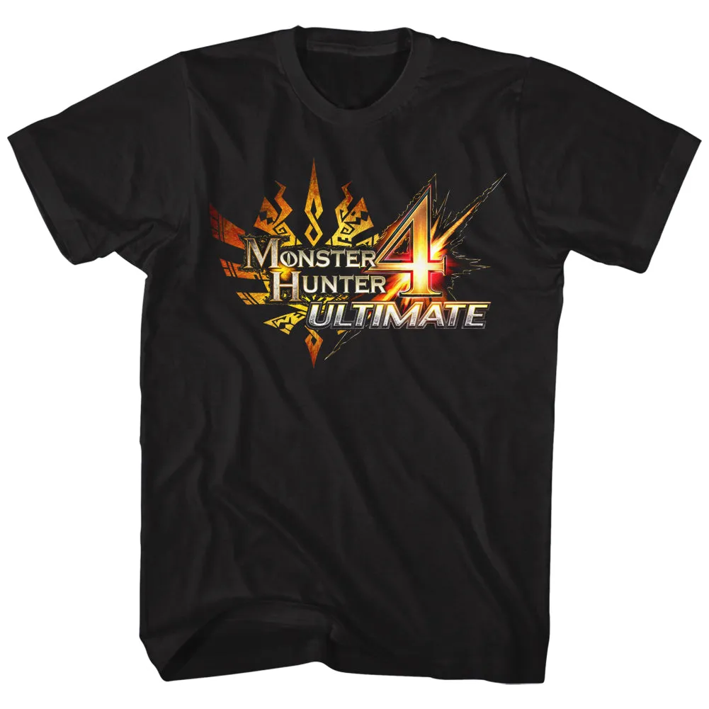 Monster Hunter Mh4U Logo Men's T-Shirt