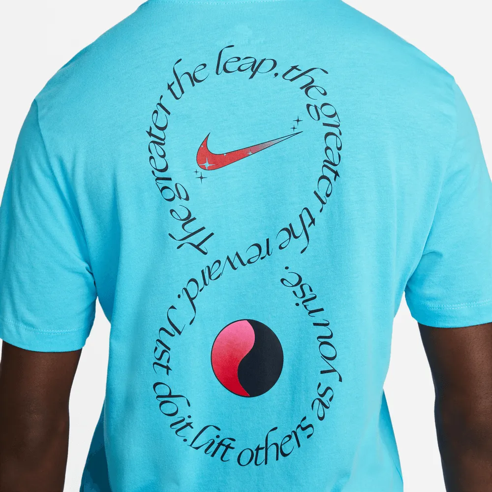 Nike Sportswear Men's Blue 'You Rise' T-Shirt
