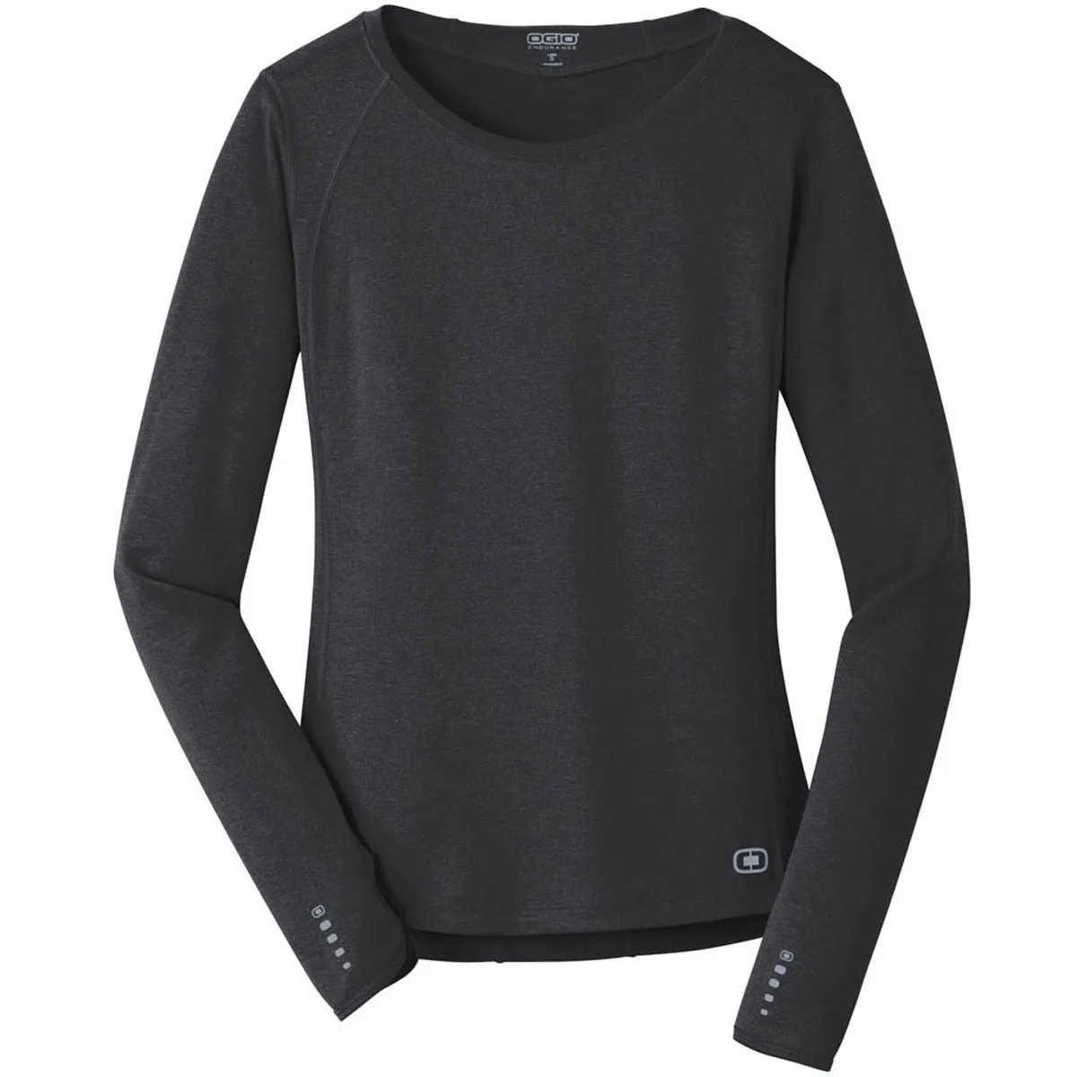 OGIO Women's Blacktop ENDURANCE Ladies Long Sleeve Pulse Crew