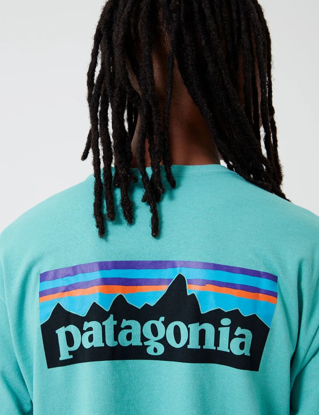 Patagonia P-6 Logo Responsibili-Tee Long Sleeve T-Shirt - Light Beryl Green