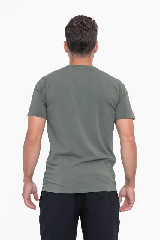 Pima Cotton Blend Short Sleeve Tee