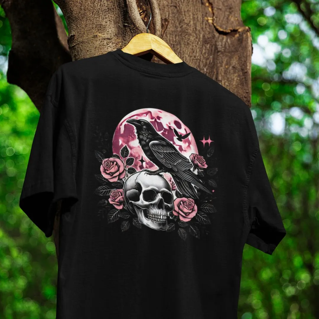 Raven of Death Oversized Tshirt