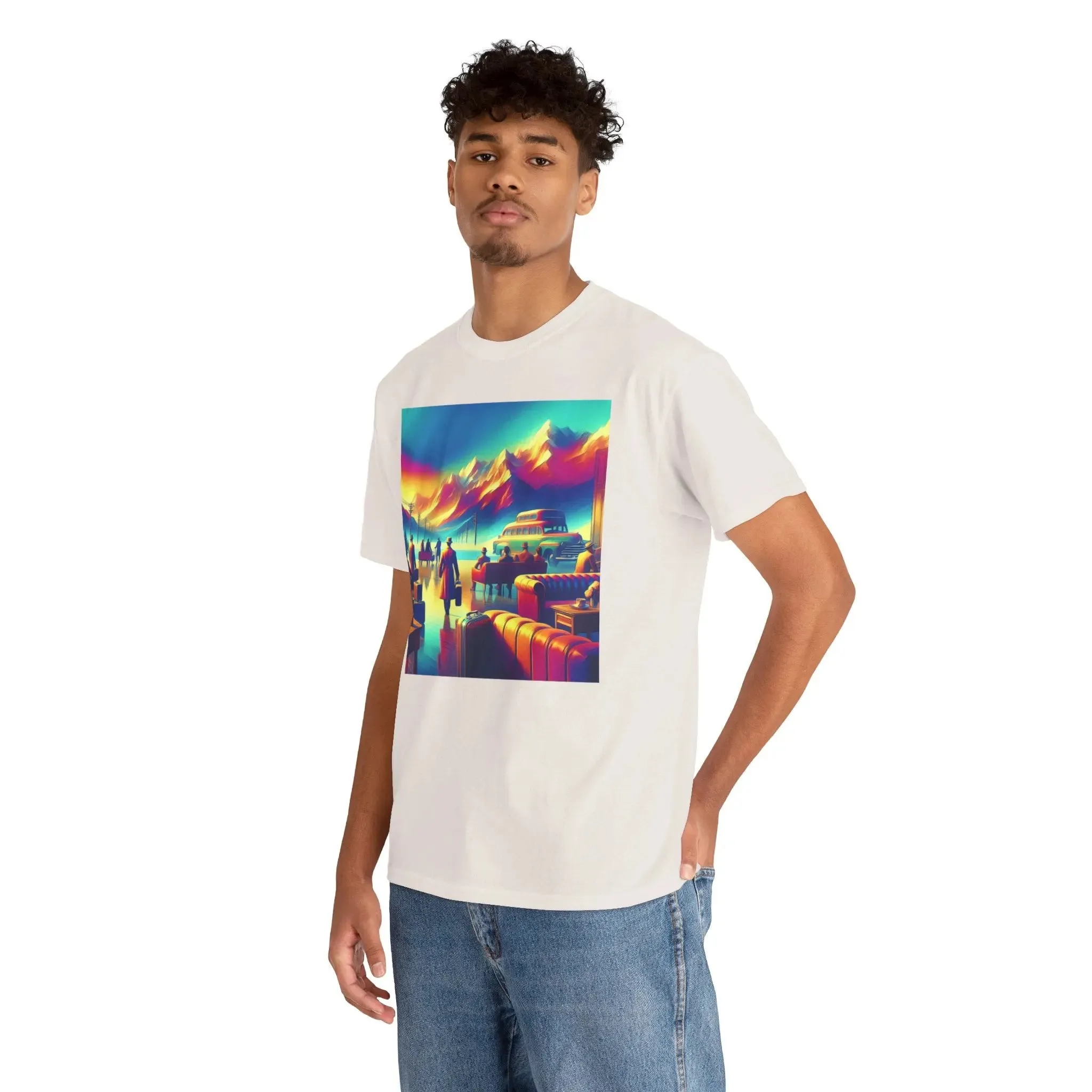 Retro Tee in Bright Colors