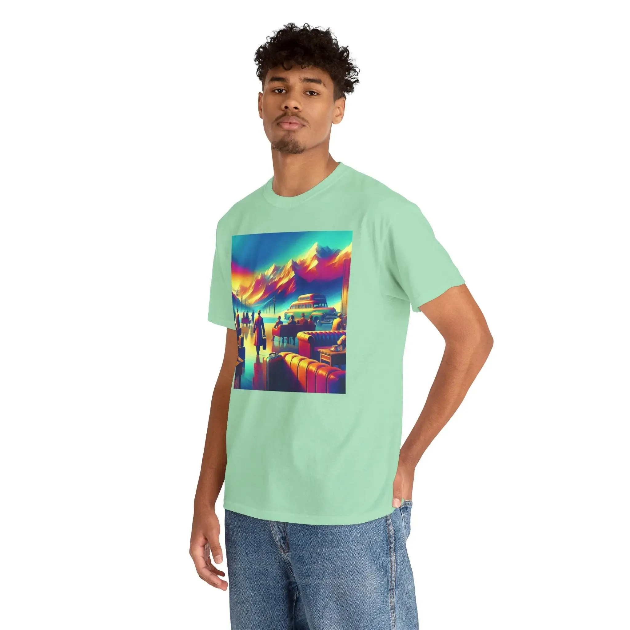Retro Tee in Bright Colors